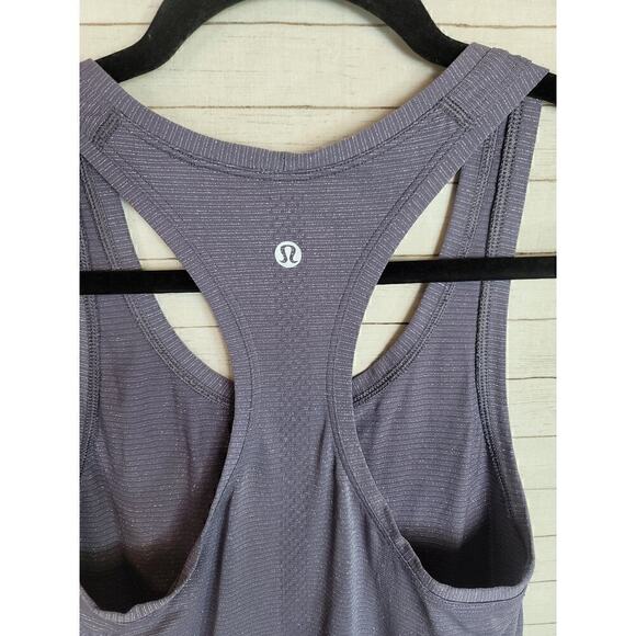 Lululemon Swiftly Speed Racerback in Purple Quartz, sz 4 - Picture 6 of 8